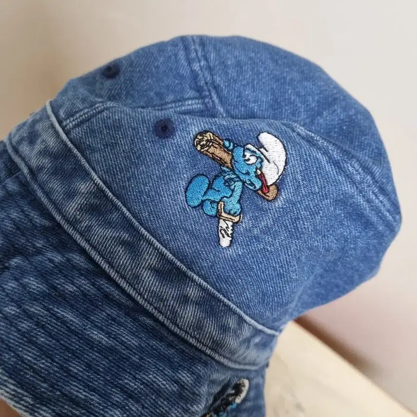[BUNJANG] Wekanders Smurf Bucket Hat / 위캔더스 스머프 버킷햇