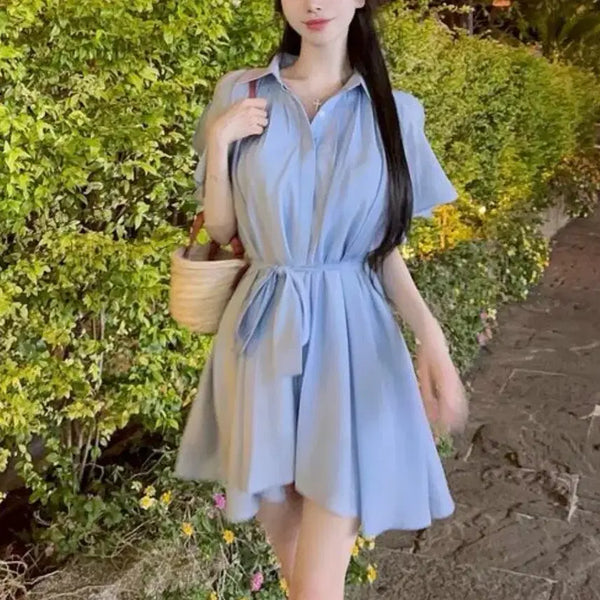 [BUNJANG] Mayyun 2023 Summer Shirt Dress M Basic Length / 메이윤 2023 여름 셔츠원피스 m 기본기장