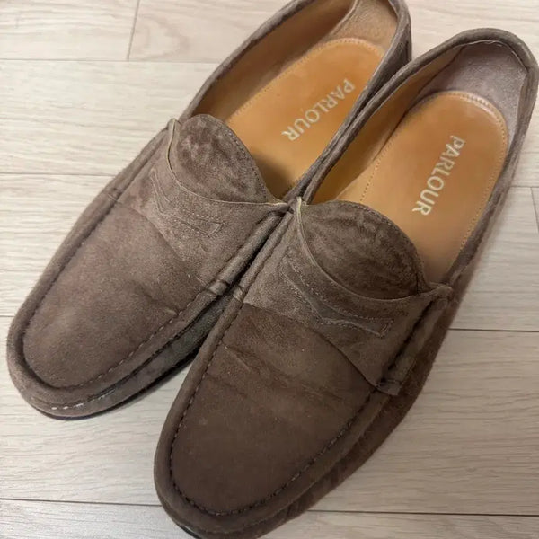 [BUNJANG] PARLER Brown Suede Loafers / (43 1/2) 팔러 브라운 로퍼 스웨이드