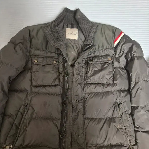 [BUNJANG] Moncler Padded Jacket Grey Size 4 (Approx. 105) / 몽클레어