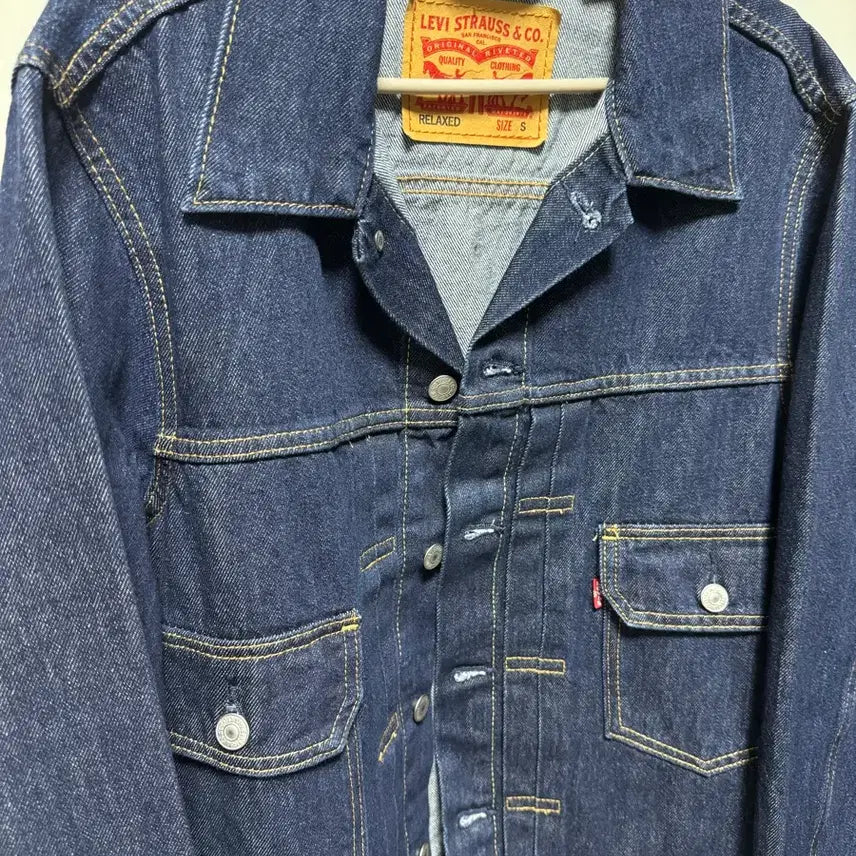 [BUNJANG] Levi's Indigo Type II Denim Jacket Size S / 리바이스 인디고 타입2 청자켓 사이즈S