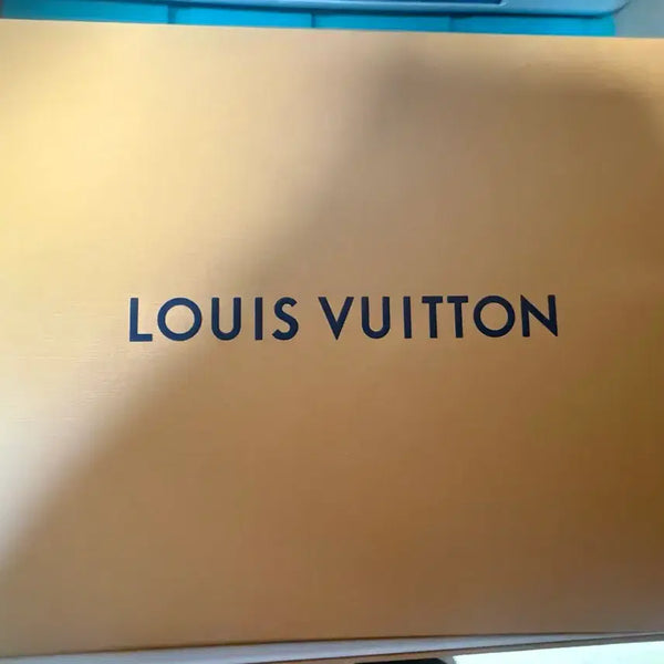 [BUNJANG] Louis Vuitton Monogram Classic Muffler Charcoal Grey / 루이비통 모노그램 클래식 머플러 차콜 그레이
