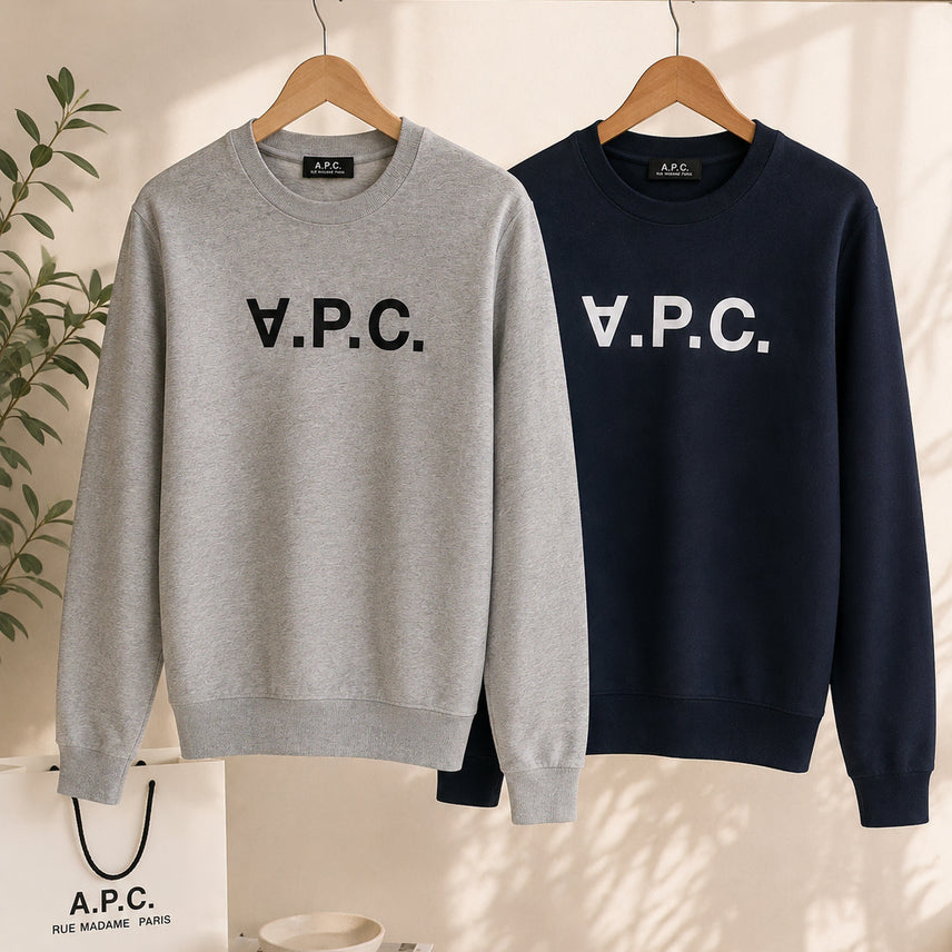 [BUNJANG] A.P.C. Unisex Logo Sweatshirt / (정품 무료배송) A.P.C 남녀공용 맨투맨