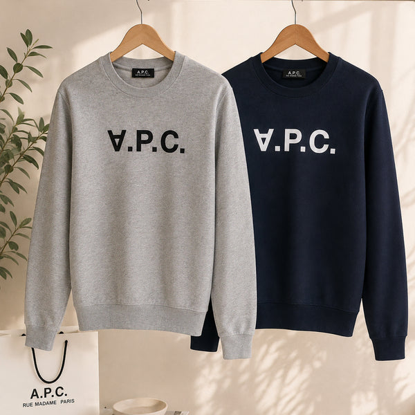 [BUNJANG] A.P.C. Unisex Logo Sweatshirt / (정품 무료배송) A.P.C 남녀공용 맨투맨