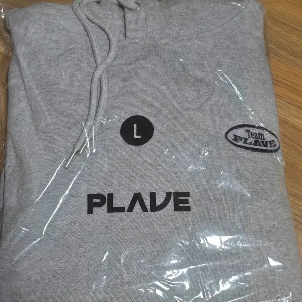 [BUNJANG] PLAVE Unsealed Hoodie L (Gray) / 단순개봉) 플레이브 PLAVE 후드티 L 사이즈(그레이)