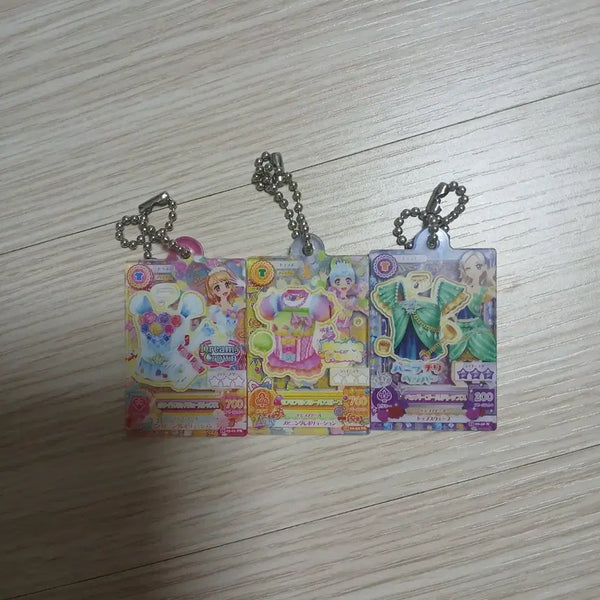[BUNJANG] Aikatsu! Aikatsu Stars! Gacha Keyring Bundle Set / 아이카츠 아이엠스타 가챠키링 일괄