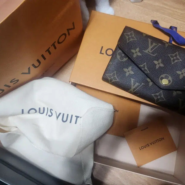 [BUNJANG] Louis Vuitton Monogram Long Wallet / 루이비통 모노그램 장지갑 새상품 풀세트