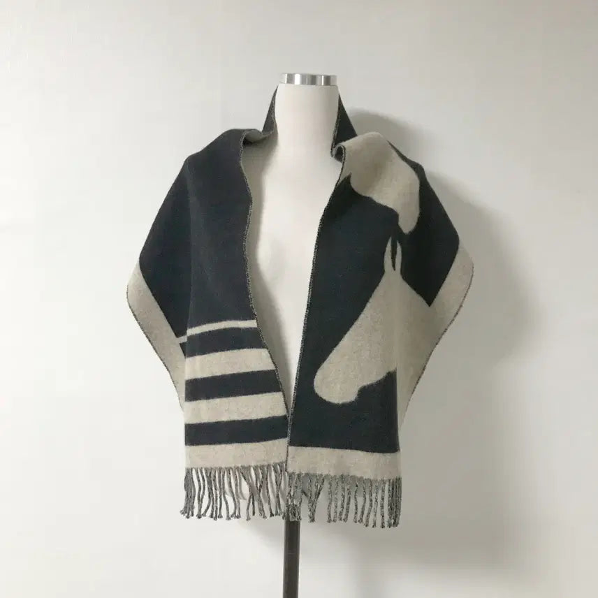 [BUNJANG] Hermes Authentic Cashmere Scarf / 에르메스 정품 머플러 캐시미어 호호상점