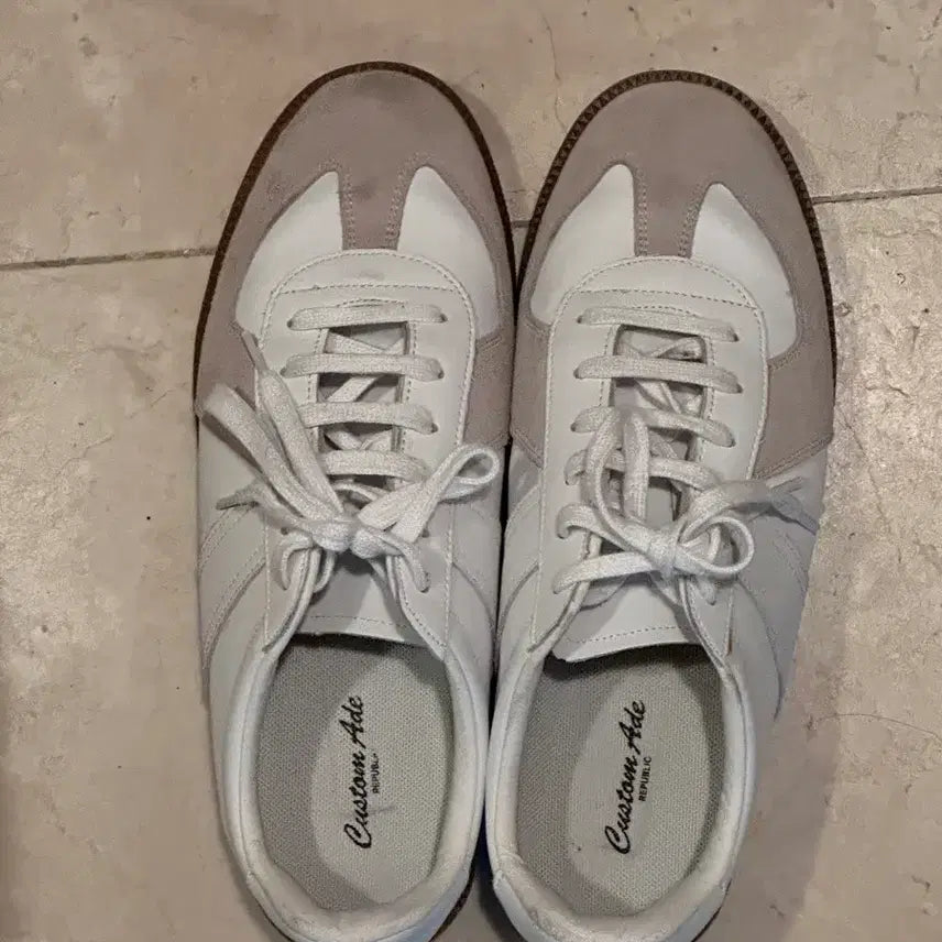 [BUNJANG] Customade German Military Sneakers / 커스텀에이드 독일군 스니커즈 운동화