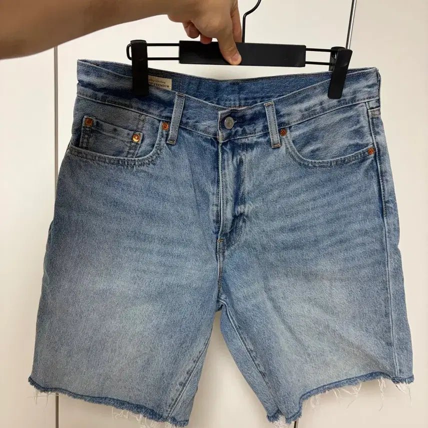 [BUNJANG] Levi's Premium Line 468 Shorts / 리바이스 프리미엄라인 468 쇼츠