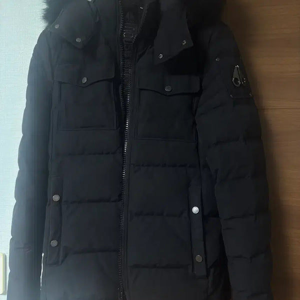 [BUNJANG] Moose Knuckles Brockton Padded Parka Black / 무스너클 브록톤 패딩
