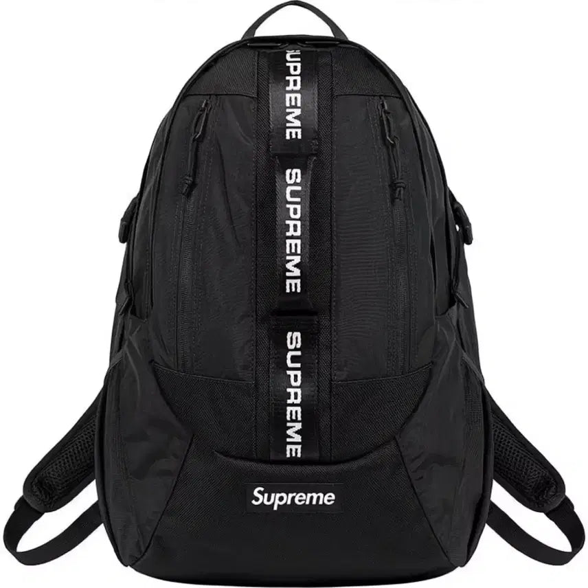 [BUNJANG] Supreme Black Backpack / 슈프림 백팩 블랙