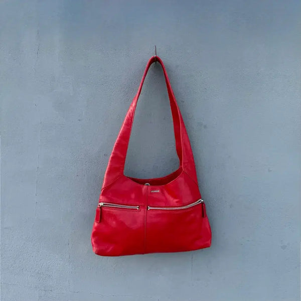 [BUNJANG] Fendissime Red Shoulder Bag / vintage fendissime 빈티지 펜디시메 펜디심므 레드 숄더백