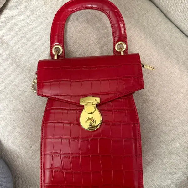 [BUNJANG] Cardinal Red Leah Bag / 카디널레드 리아백