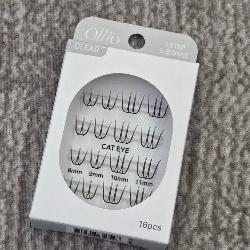 [BUNJANG] Olio No-Glue Clear Eyelashes / 올리오 속눈썹 노글루 클리어
