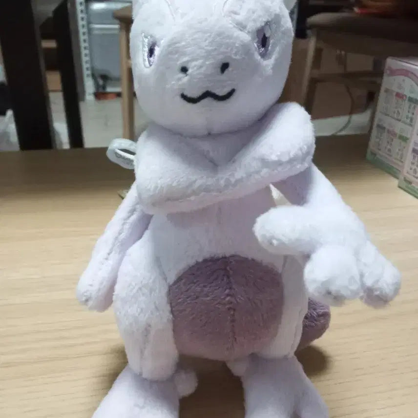 [BUNJANG] Pokemon Mewtwo Plush Keychain 13cm / 포켓몬 뮤츠 인형 키링 13cm