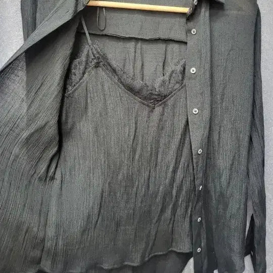[BUNJANG] ZARA Black Shirt Set / 자라 셔츠 세트 블랙