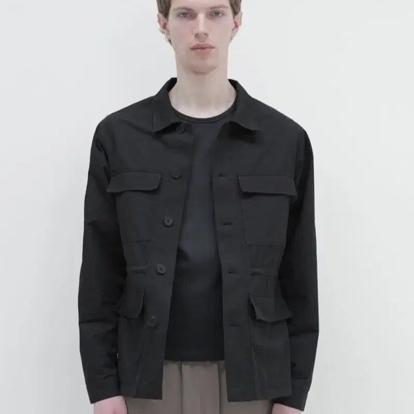 [BUNJANG] Les Linn BDU Jacket (Black) / [48] Les Linn BDU jacket (Black) / 레스