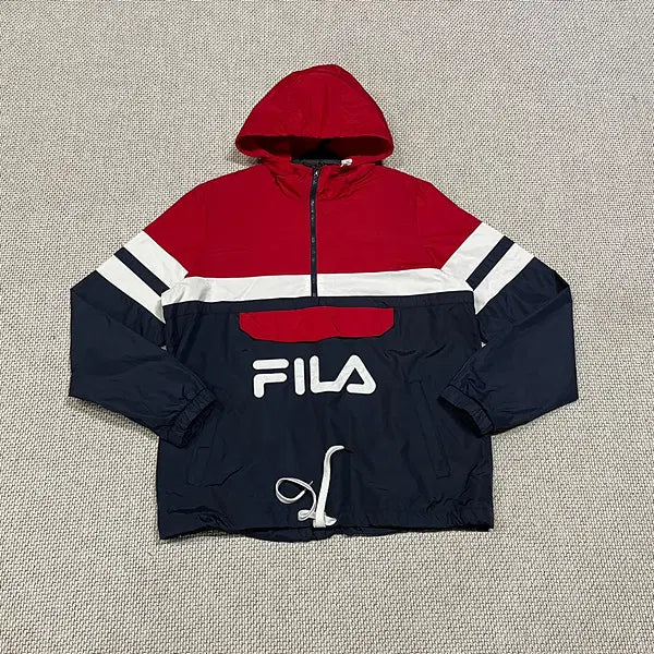 [BUNJANG] Fila Anorak Windbreaker Jacket / L 휠라 아노락 바람막이 N.5954