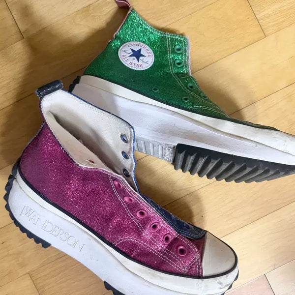 [BUNJANG] Converse Run Star Hike Glitter / 런스타 글리터 270