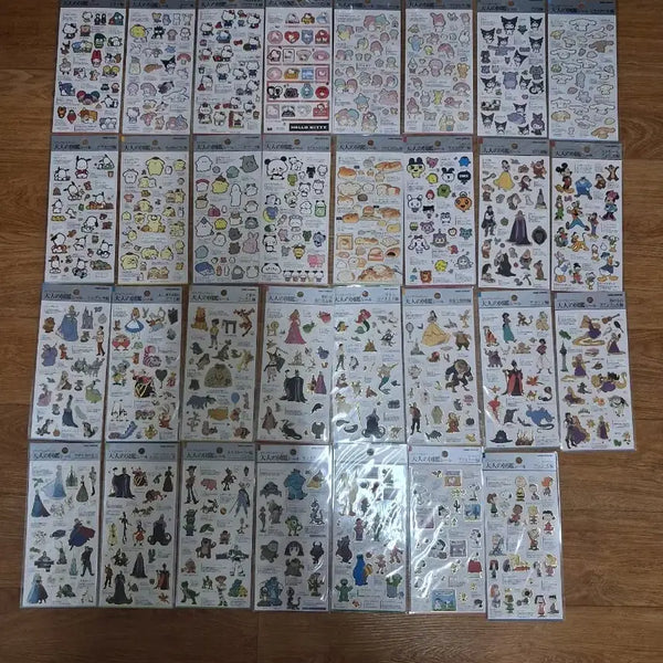 [BUNJANG] Adult's Encyclopedia Sticker Character Set (31 Types) / 일괄판매) 어른의 도감 스티커 캐릭터 31종 세트