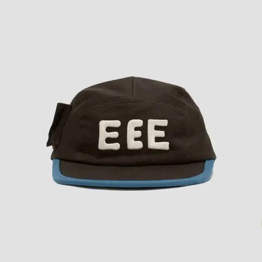 [BUNJANG] EEE Embroidered Ball Cap / EEE 캡모자 브라운 블루