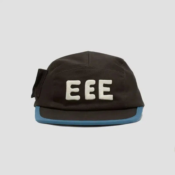 [BUNJANG] EEE Embroidered Ball Cap / EEE 캡모자 브라운 블루