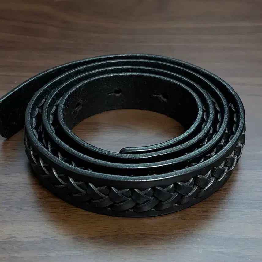 [BUNJANG] Rick Owens Braided Snap Belt S / 릭오웬스 / 브레이디드 스냅 벨트 / S