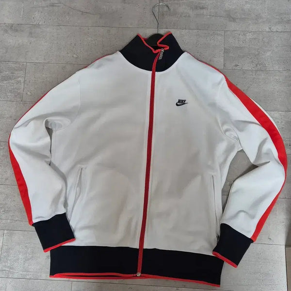 [BUNJANG] Nike White Track Jacket XL / 나이키 흰색 트랙탑 자켓 XL