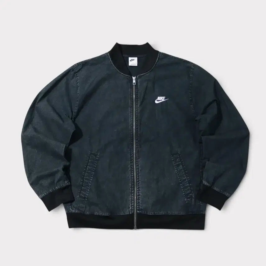 [BUNJANG] Nike Unlined Woven Bomber Jacket / [L] 나이키 언라인드 우븐 봄버 자켓
