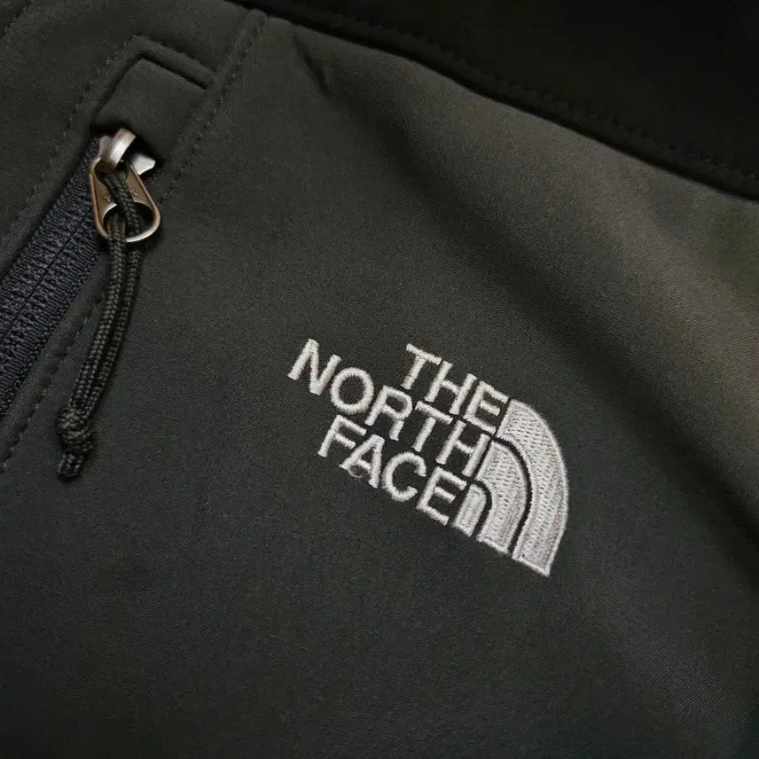 [BUNJANG] The North Face Softshell Jacket Grey/Black / 노스페이스 소프트쉘 자켓 그레이/블랙