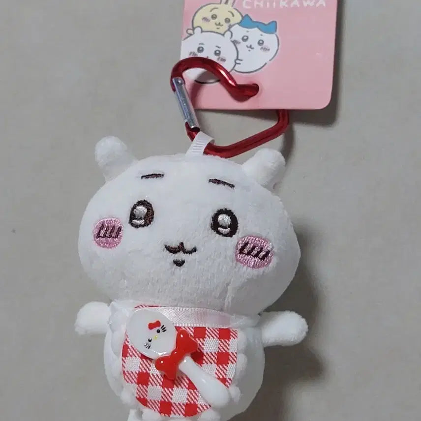 [BUNJANG] Chiikawa x Hello Kitty Spoon Keychain / 치이카와 키티 수저 키링