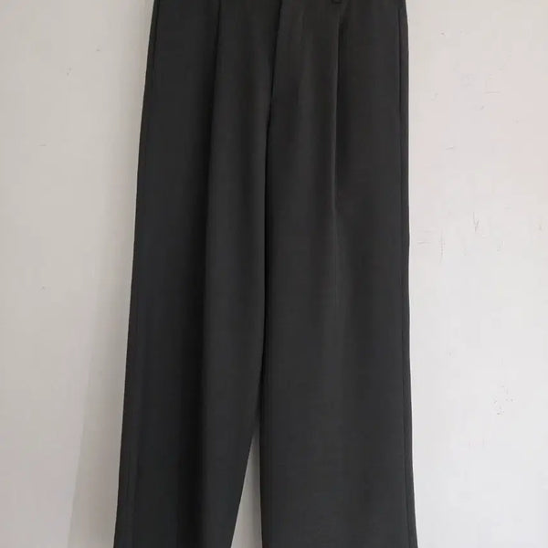 [BUNJANG] The Ilma Slacks Deep Grey (Size S) / 더일마 슬랙스