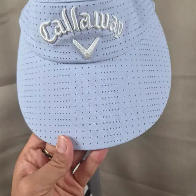 [BUNJANG] Callaway Golf Sun Cap Light Blue / 캘러웨이 골프 썬캡 라이트블루