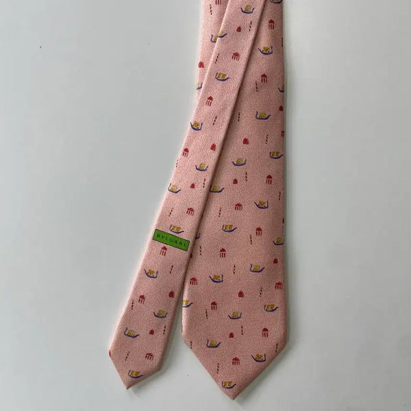 [BUNJANG] Bulgari Silk Necktie / 불가리(bvlgari) 정품 명품넥타이