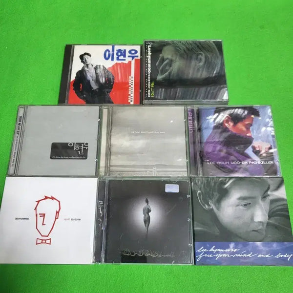 [BUNJANG] Lee Hyun Woo 9 CDs Bundle Set / -CD- 이현우 음반 CD 9장