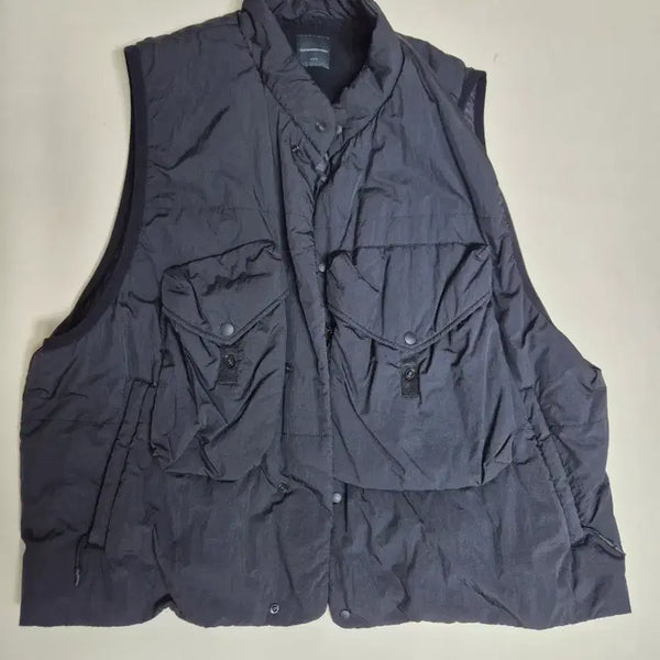 [BUNJANG] Moif Mil Vest Black Size 3 / 모이프 밀베스트 블랙 3사이즈