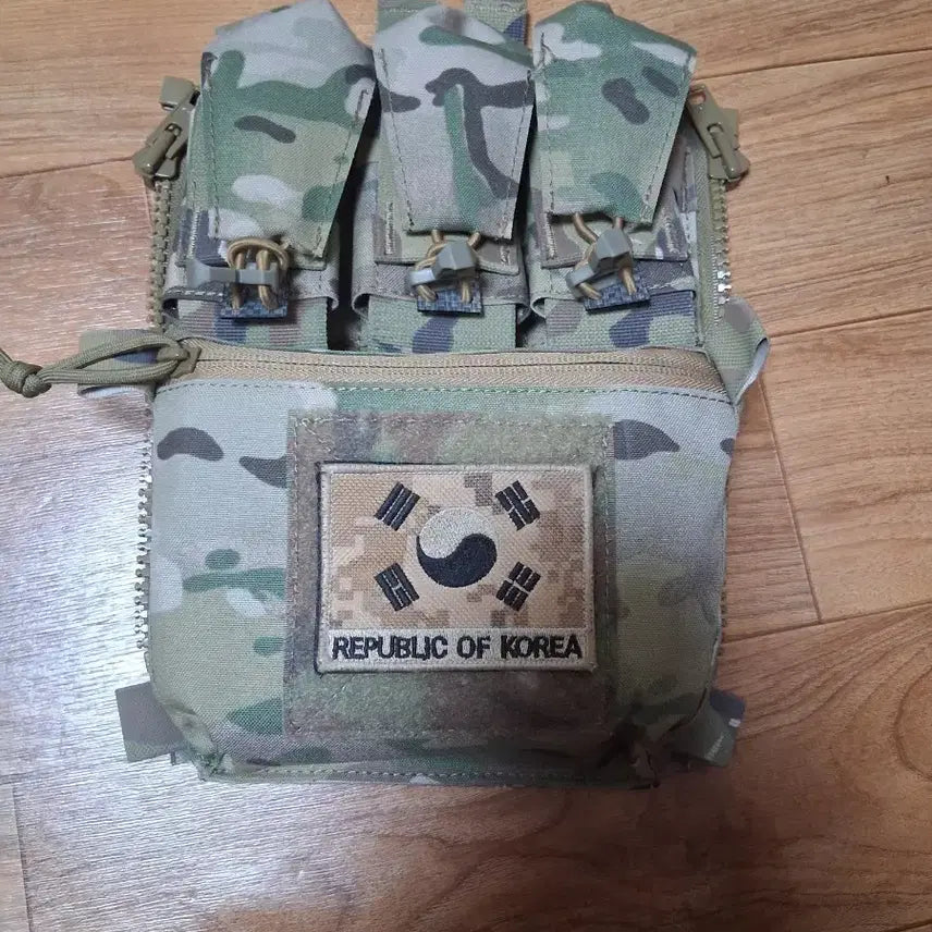 [BUNJANG] MultiCam Chest Rig Pouch / 백패널 파우치 멀티캠