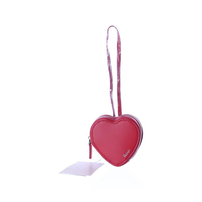 [BUNJANG] SINOON 24SS Cowhide Red Heart Handbag / (새상품) 시눈 24SS 소가죽 레드 하트 핸드백