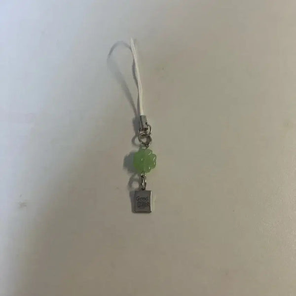 [BUNJANG] Good Luck Clover Bead Keychain / (할인중)Good Luck행운 비즈키링
