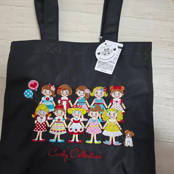 [BUNJANG] Curley Collection Black Tote Bag / 컬리 컬렉션 블랙