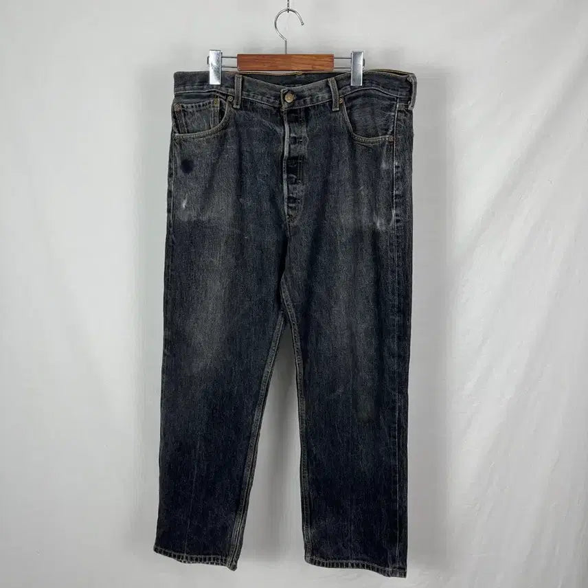 [BUNJANG] Levi's 501 Black Denim Pants / Levi's 501 흑청 데님팬츠