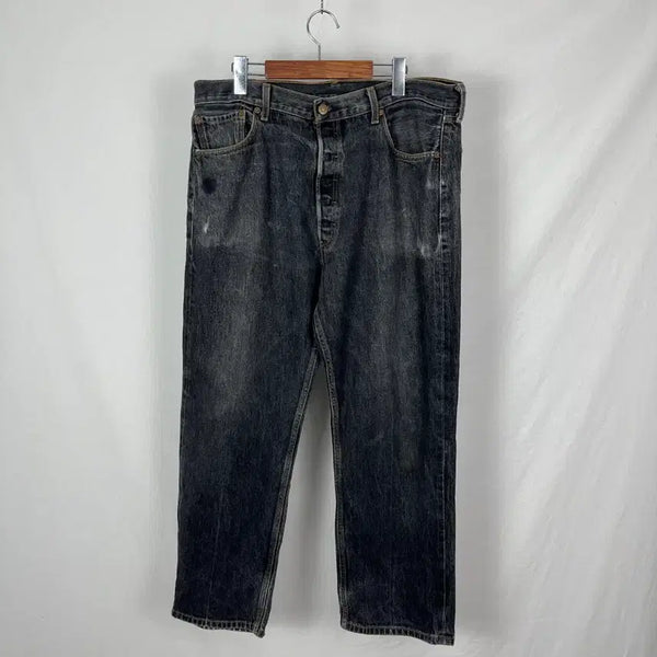 [BUNJANG] Levi's 501 Black Denim Pants / Levi's 501 흑청 데님팬츠