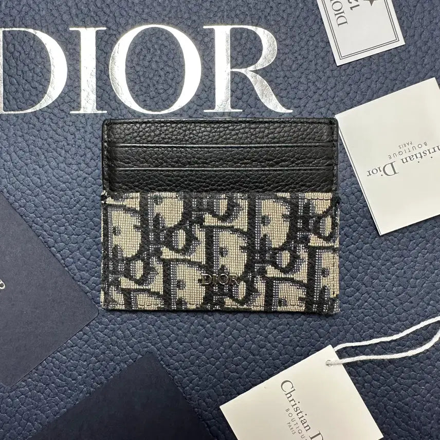 [BUNJANG] Dior Dior Oblique Card Holder / [S+급/크림판] 디올 오블리크 카드지갑