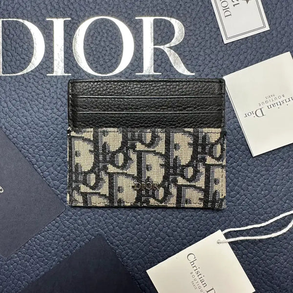 [BUNJANG] Dior Dior Oblique Card Holder / [S+급/크림판] 디올 오블리크 카드지갑