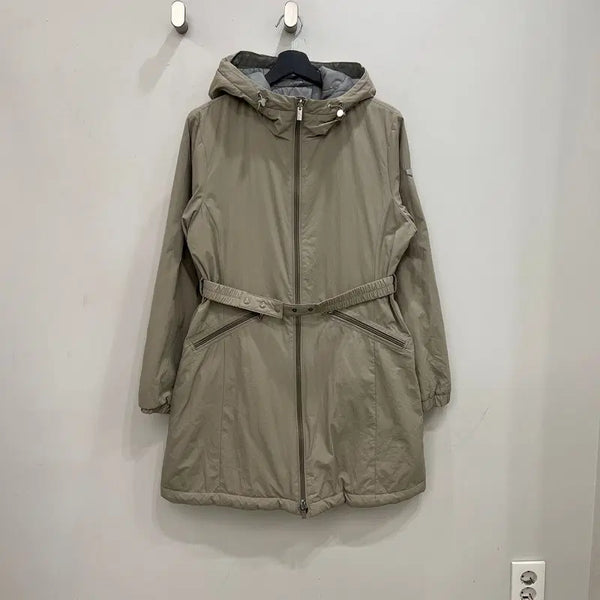 [BUNJANG] Calvin Klein Nylon Belted Hooded Jumper / 캘빈클라인 나일론 벨티두 후드점퍼 r4589