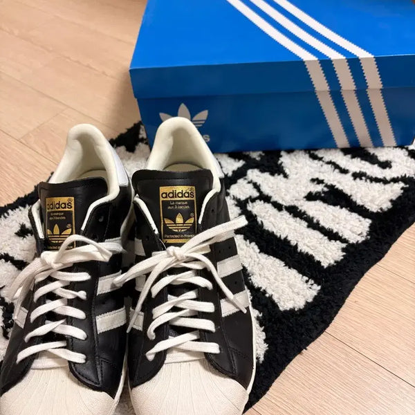 [BUNJANG] Adidas Superstar 82 FI Core Black Shoes / 아디다스 슈퍼스타 82 FI 코어 블랙 280