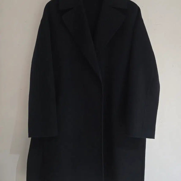 [BUNJANG] The Cashmere Wool Blend Navy Coat / 더캐시미어 코트