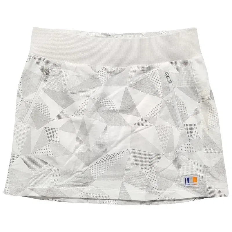 [BUNJANG] FUBU Light Grey Cotton Skirt / 푸부 라이트 그레이 스커트 67