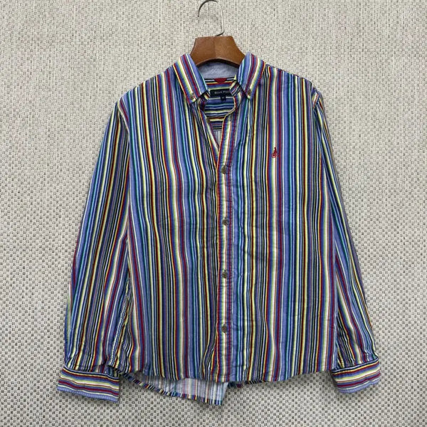 [BUNJANG] Beanpole Striped Shirt Size 80 / 빈폴 스트라이프 셔츠 80 H03780